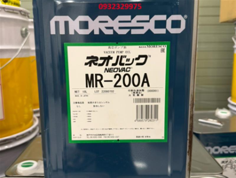 DẦU MORESCO NEOVAC MR-200A